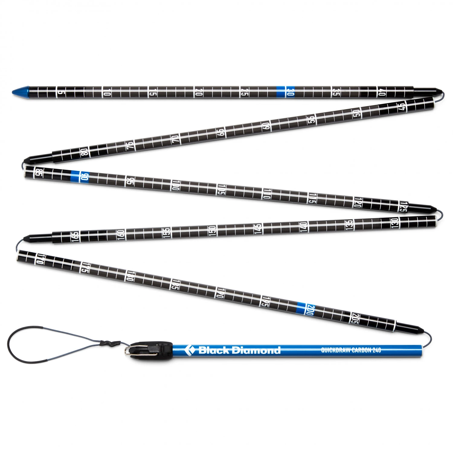 Black Diamond - Quickdraw Carbon Probe 240 - Sonde D'avalanche